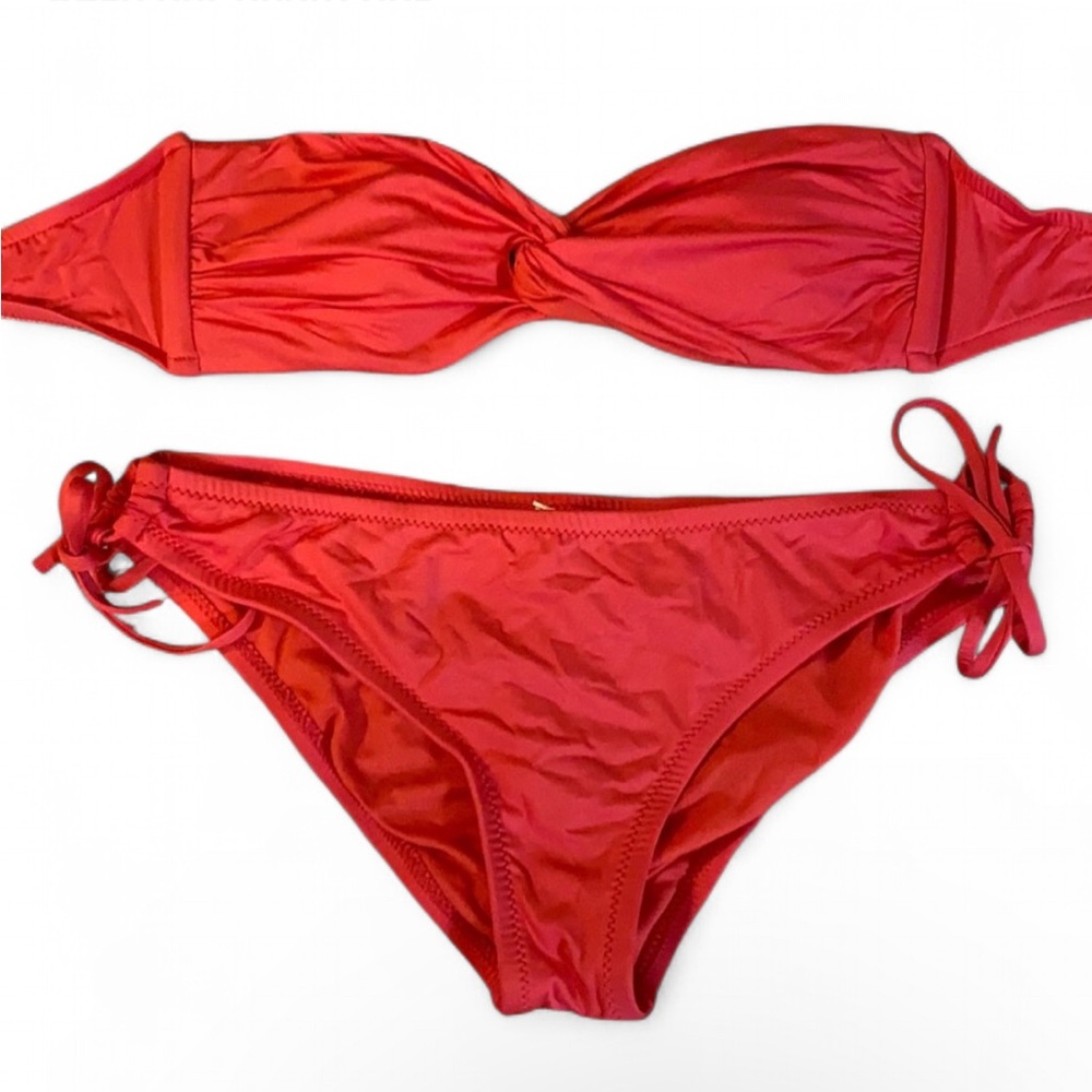 Target Coral Bandeau Bikini (size M)